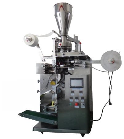 Kefai Automatic Nylon Pyramid Inner Outer Triangle Tea Bag Filter Paper Making Packing Machine with Thread Envelope Tea Packaging Machine Price