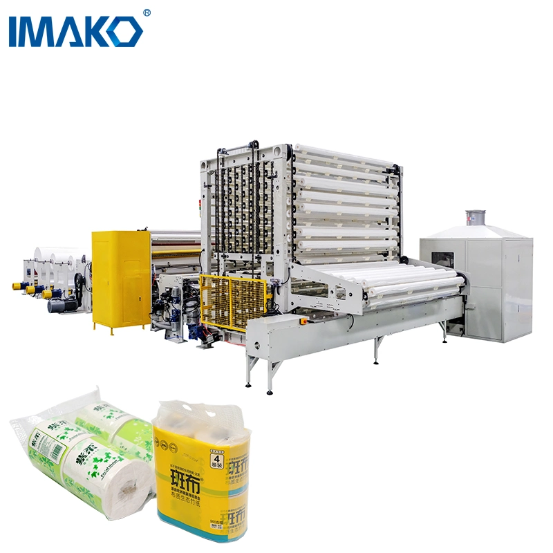 Easy Control Toilet Roll Napkin Tissue Towel Machinery Manufacturer Small Paper Mill Manufacturing Production Line V Folding Facial Tissue Making Machine Price