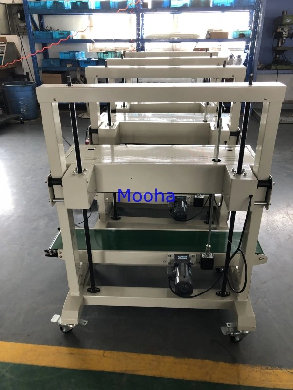 Vertical Plastic PP PE Bag Continuous Band Sealer with Solid Ink Code Printer