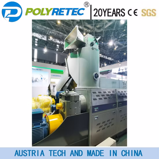 Pet/PP/PE/ Agricultural Film/Woven Bag/Bottle Flakes /Lumps/Board / Pipes Plastic Recycling Washing Pelletizing Machine