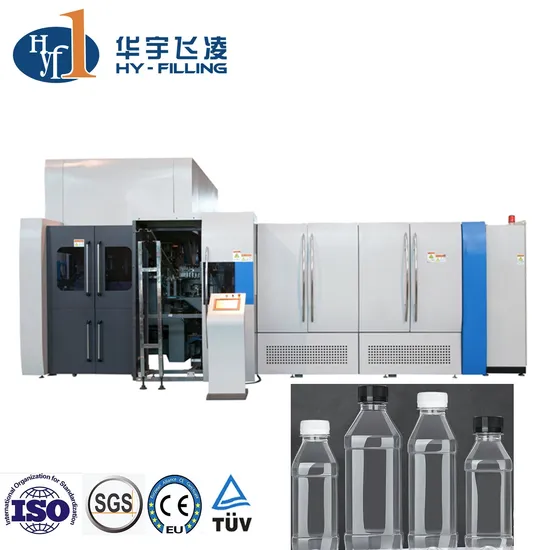 Automatique Auto Bouteille En Plastique Conteneur Souffleur De Soufflage Moulage Par Soufflage Fabrication De Fabrication De Machines Prix De La Machine Étirement HDPE Entièrement Fabricants