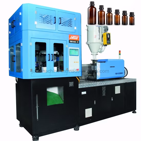 Bouteille en plastique soufflant entièrement automatique en une étape moulage par soufflage par injection plastique Pet PETG PE PP Tritan PC Bocaux de bouteilles Pctg faisant la machine de moulage par soufflage étirable