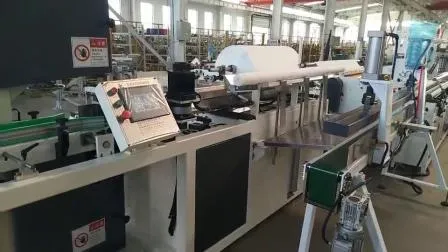 Machine de fabrication de papier hygiénique gaufré et perforé automatique